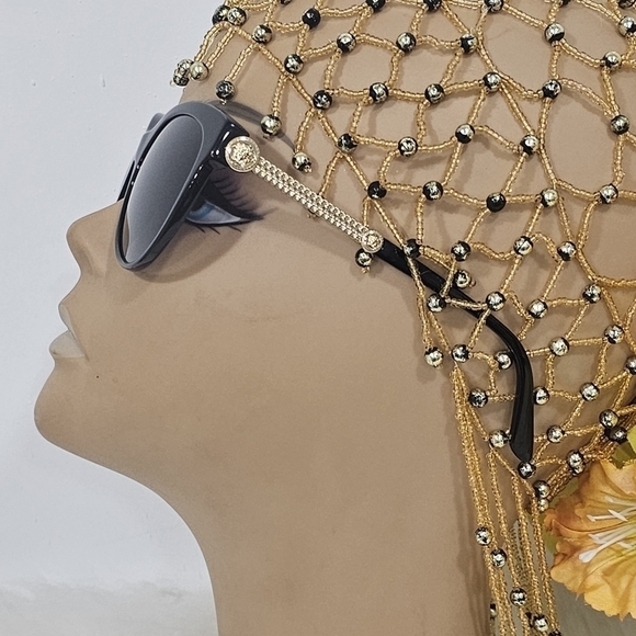 Versace women sunglasses black and gold main image 13